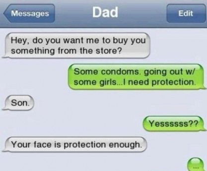 Your Face Is Protection Enough