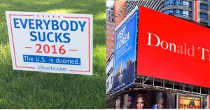These Honest Voting Signs Reveal What People Are Actually Thinking About These Absurd Elections