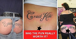 10 Worst Ideas For Butt Tattoos