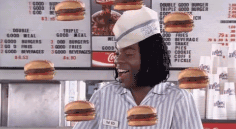 You daydream about food