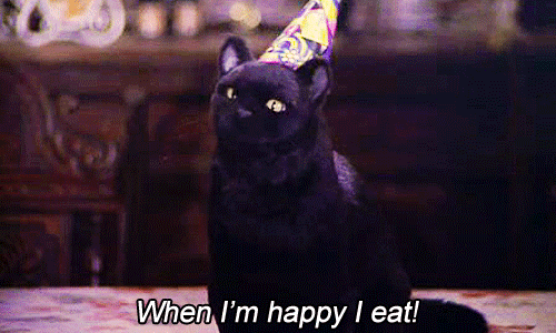You eat to deal with your emotions