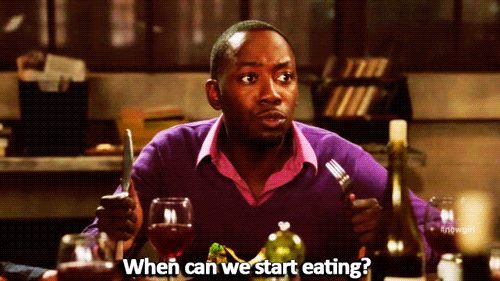 Most of your social gatherings are kind of food-centric