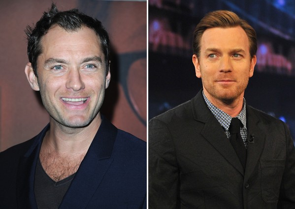 Jude Law and Ewan McGregor 