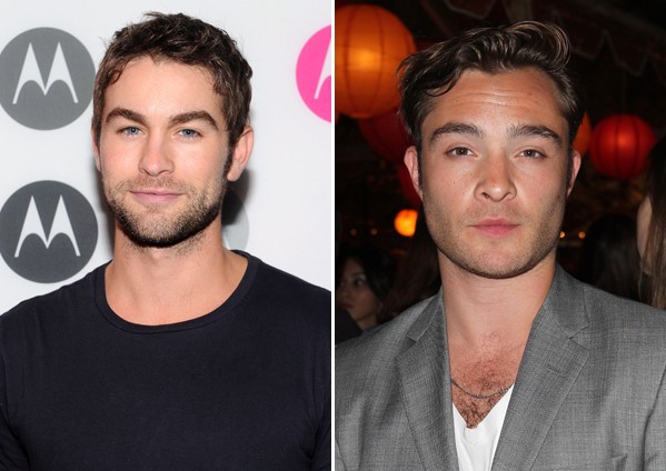 Chace Crawford and Ed Westwick 