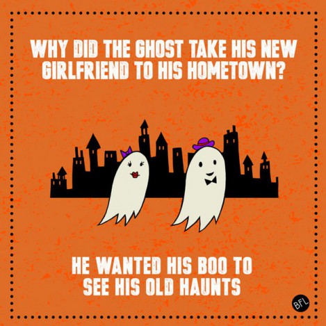 And this one about ghosts: 