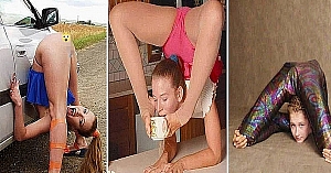 The Most Flexible People Spotted Doing Things In Public