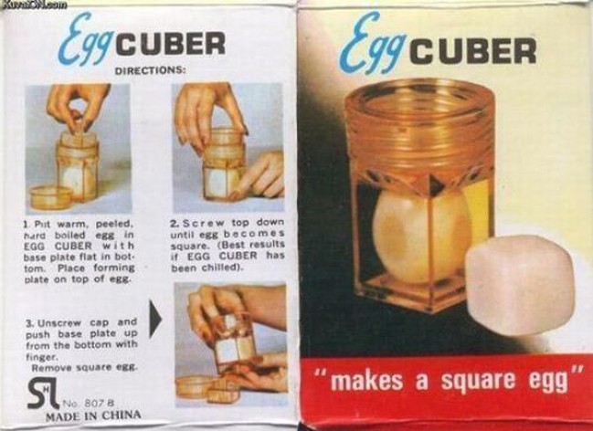 Egg cube maker