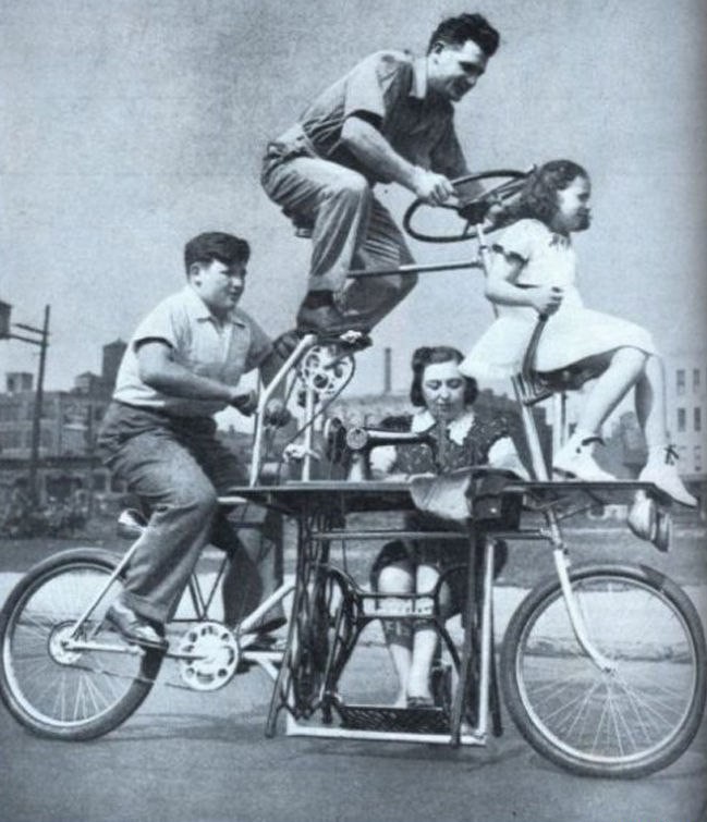 Bicycle for the whole family