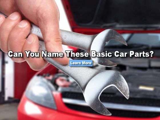 Can You Name These Basic Car Parts?