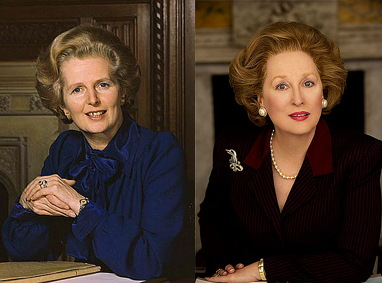 Meryl Streep as Margaret Thatcher -  The Iron Lady 2011