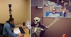 10 People Who Knows How To Have Fun At Work