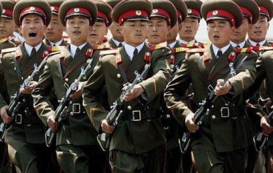 North Korea has a fourth-largest standing army in the world