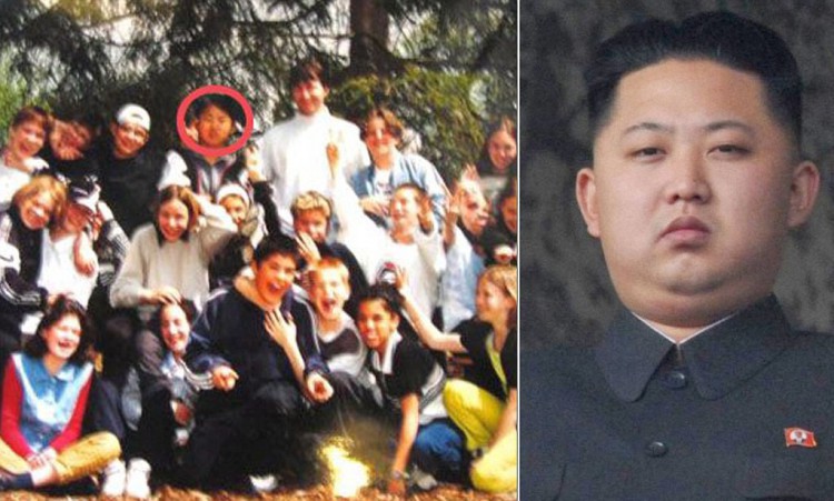 Kim Jong-Un went to a boarding school. In Switzerland