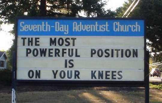 On Your Knees