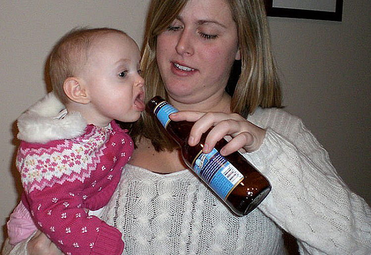 Drinking with your kids